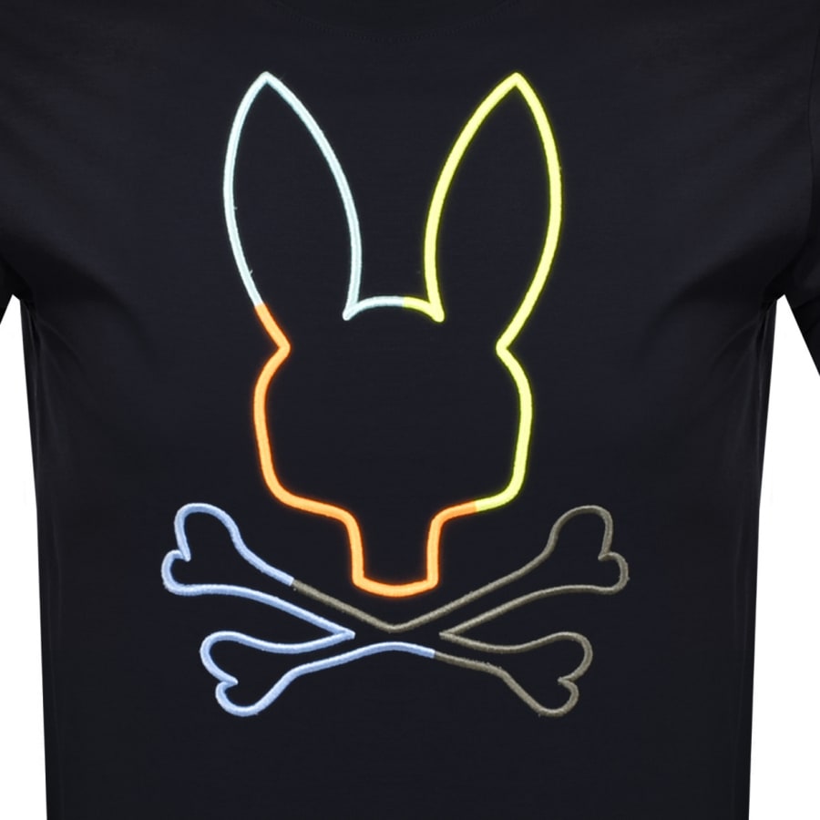 Alternative Image for ProductPsycho Bunny Sheffield Logo T Shirt Black3